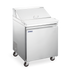 Thumbnail image #1 for Omcan Aurora Mega Top Salad/Sandwich Prep Table, 1-Section, 27-1/2-Inch Wide, Rear-Mount Self-Contained Refrigeration