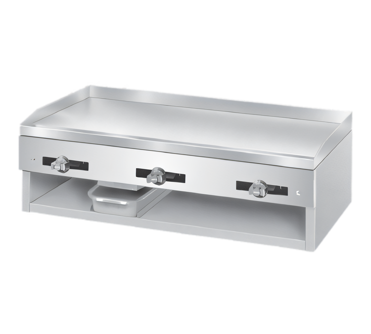 Product image #1 for Comstock-Castle 48-Inch Countertop Gas Griddle with 1/2-Inch Plate and Manual Controls