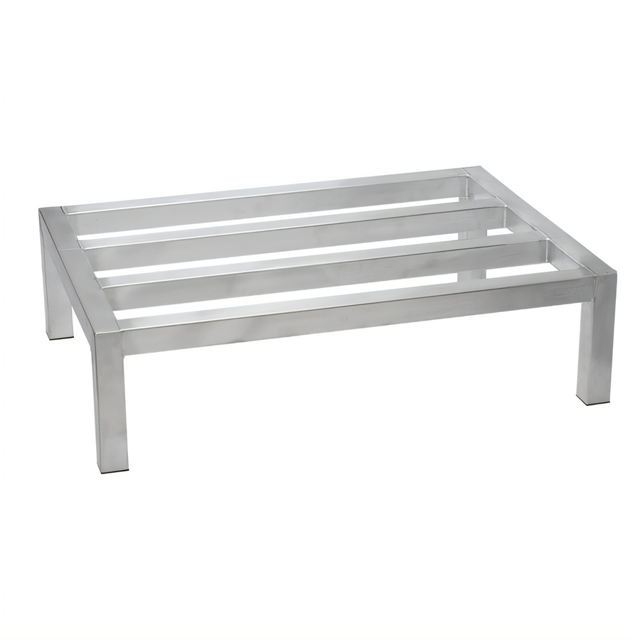 Product image #1 for Winco 36-Inch Wide Aluminum Tubular Welded Dunnage Rack, 14 x 36 x 8 Inches, 900 lb Capacity