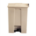 Thumbnail image #1 for Rubbermaid Commercial Step-On 18 Gallon Beige Bathroom Trash Can with Hands-Free Pedal