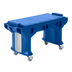 Thumbnail image #2 for Cambro Versa Food Bar 6-Foot Low-Height Mobile Cold Food Work Table with Heavy-Duty Casters, Navy Blue