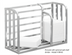 Thumbnail image #2 for Channel Manufacturing BWA36 Wall Mounted Aluminum Boat Rack, 36