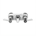 Thumbnail image #1 for Fisher Brass Backsplash-Mount Control Valve, 4-Inch Centers