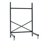 Thumbnail image #1 for Metro SmartLever SM762436-KIT Stationary Cantilever Shelving Starter Unit Base Kit, Steel, 36"W x 24"D Shelf Capacity