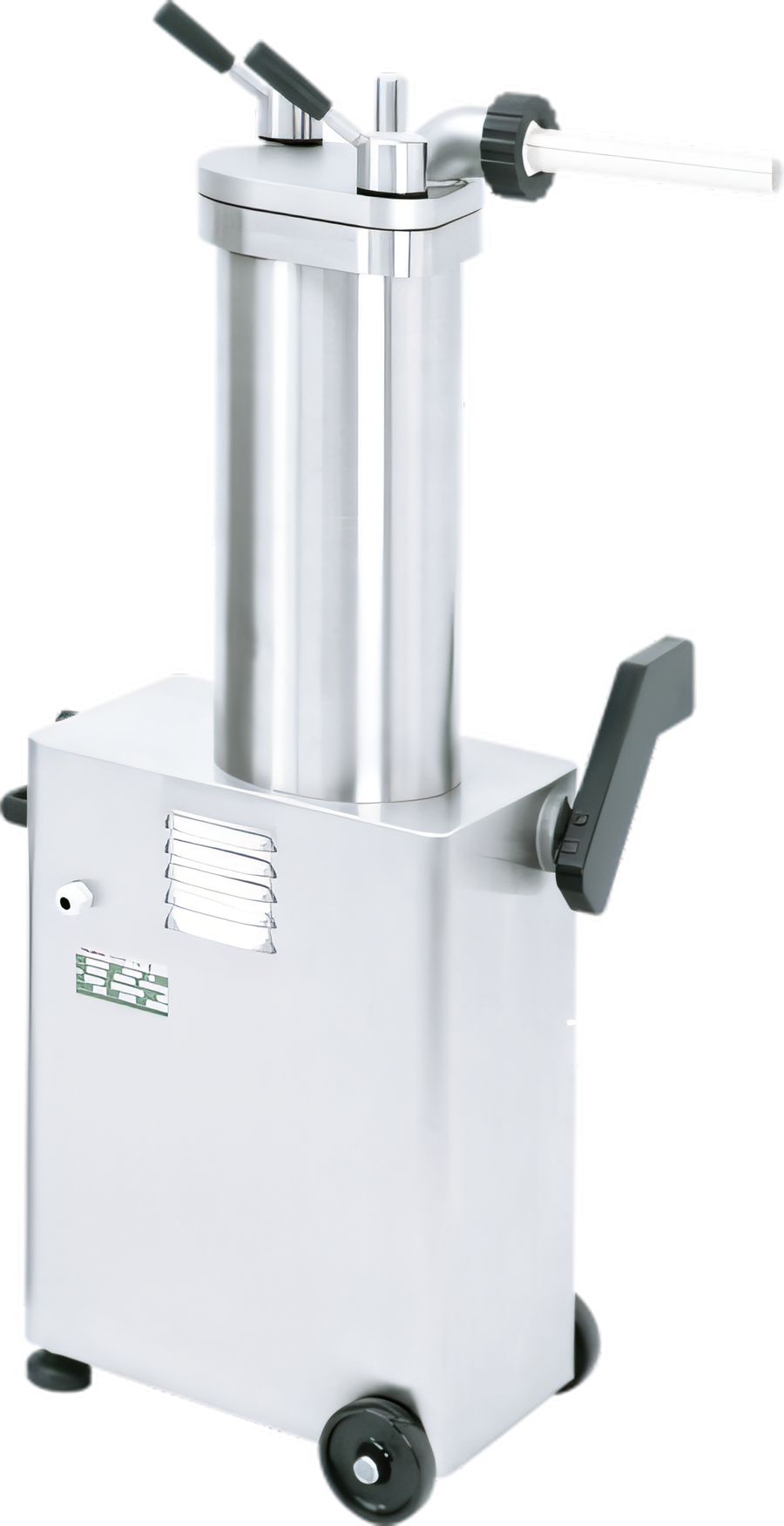 Product image #1 for Trento 26 lb Vertical Automatic Hydraulic Piston Sausage Stuffer with Fixed Barrel