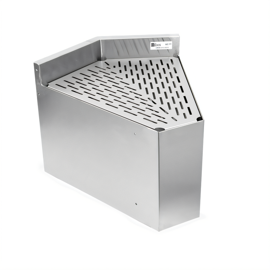 Product image #1 for John Boos Underbar Inside Corner 45° Drainboard Angle Filler
