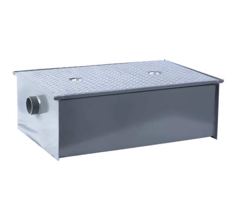 Product image #1 for Dormont WD-35-L Low-Rough-In Grease Interceptor, 35 GPM, 70 lb Capacity, 4-Inch Inlet/Outlet
