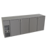 Thumbnail image #1 for Glastender C2FB92 Two-Zone Front-Serviced Bar Profile Back Bar Cooler, 92 Inch, Four-Section