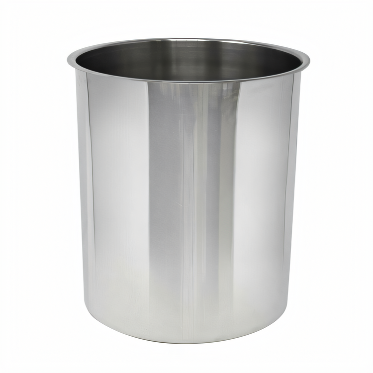 Product image #1 for 12 Qt Round Stainless Steel Bain Marie Pot, 10-Inch Diameter