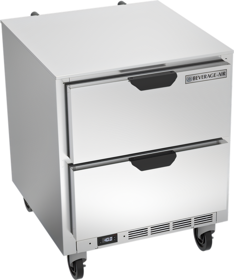 Product image #1 for Beverage-Air UCFD27AHC-2 27-Inch 1-Section Undercounter Drawer Freezer