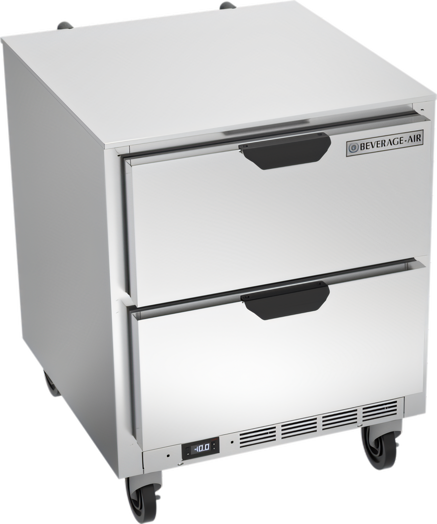Product image #1 for Beverage-Air UCFD27AHC-2 27-Inch 1-Section Undercounter Drawer Freezer