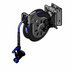 Thumbnail image #1 for Open Epoxy-Coated Retractable Water Hose Reel with 35-Foot Hose, Front Trigger Water Gun, and Swing Bracket