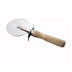 Thumbnail image #1 for Winco 4-Inch Stainless Steel Pizza Cutter with Wood Handle