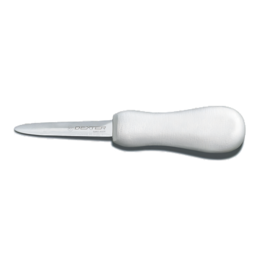 Product image #1 for Dexter Russell Sani-Safe Boston Pattern Oyster Knife, 3-Inch Blade, White Polypropylene Handle