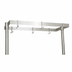 Thumbnail image #1 for BK Resources 72 Inch Adjustable 360-Degree Table-Mount Stainless Steel Pot Rack