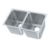 Thumbnail image #1 for Vollrath Two-Compartment Weld-In/Undermount Sink, 14