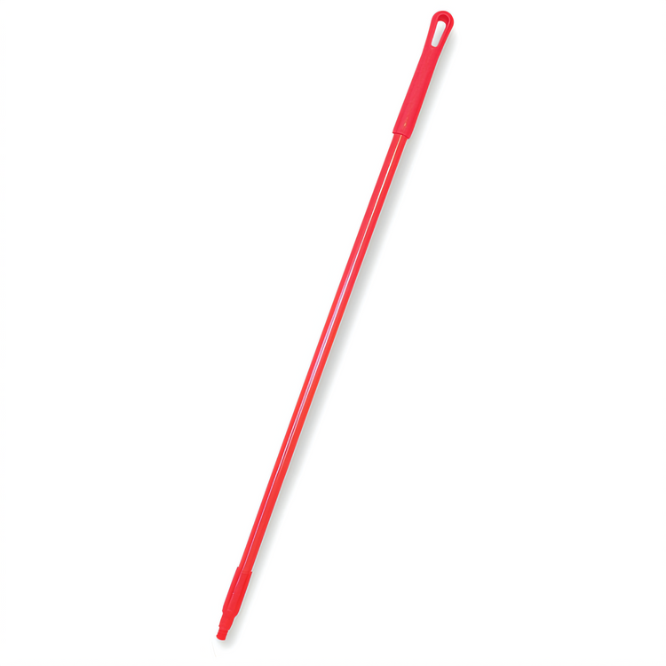 Product image #1 for Sparta® 48-Inch Threaded Fiberglass Broom and Mop Handle with Hanging Cap, Red