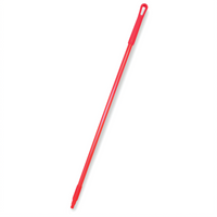 Sparta® 48-Inch Threaded Fiberglass Broom and Mop Handle with Hanging Cap, Red