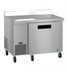 Thumbnail image #1 for Hoshizaki Steelheart 46-Inch One-Door Worktop Refrigerator, 11.78 Cu. Ft., Side-Mounted Self-Contained