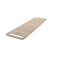 Omcan ARIA Perforated Beech Plywood Baking Board with Handle Hole, 39-2/5 x 12 x 3/10 Inches