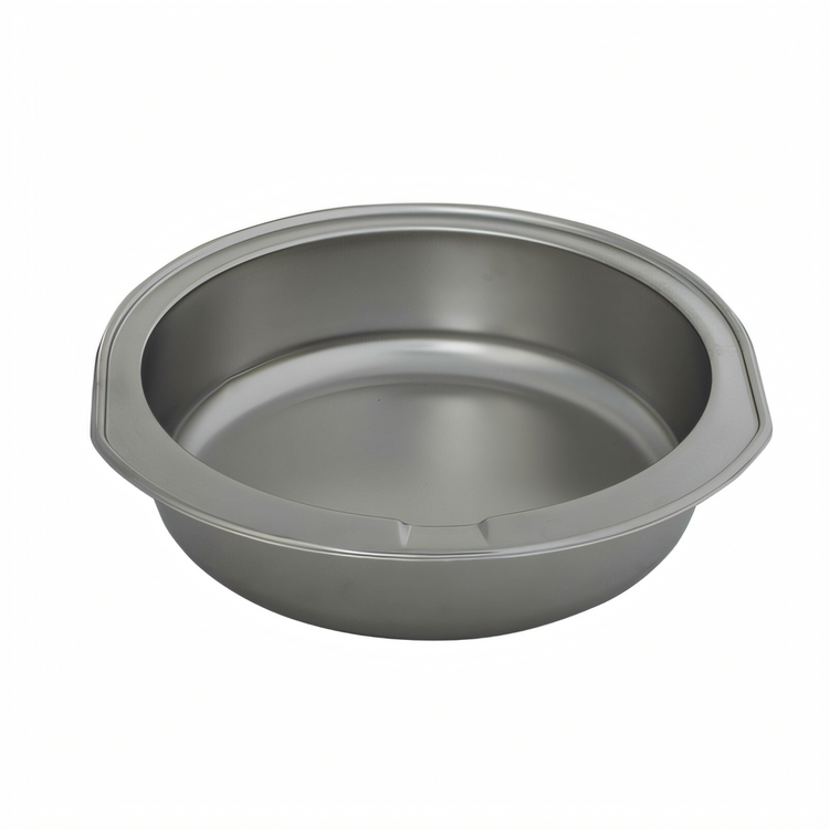 Product image #1 for Virtuoso Stainless Steel Round Chafer Water Pan for 6 Qt Chafers