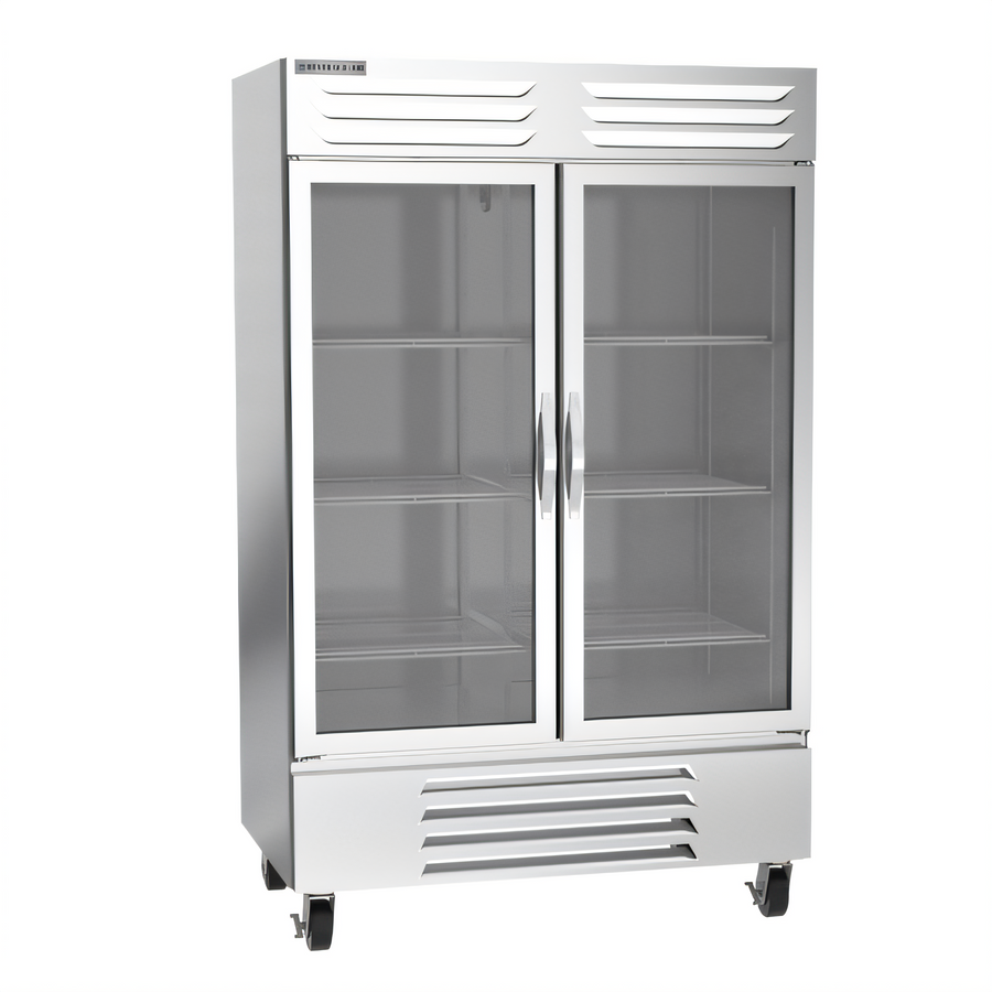Product image #1 for Beverage Air Vista® Series Two-Section Bottom-Mount Reach-In Glass Door Freezer, 46.2 Cu. Ft., 52 Inch Wide