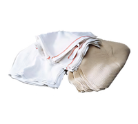 28 oz. Heavy Ribbed Bleached White Terry Towel, 100% Cotton