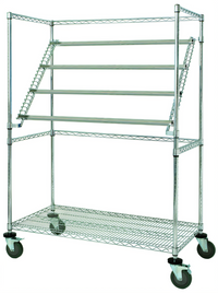Quantum Cascading Sterile Wrap Cart with 1200 lb. Load Capacity, 48