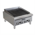 Thumbnail image #1 for Black Diamond 24-Inch Heavy Duty Countertop Radiant Gas Charbroiler, 4 Burners, Natural Gas