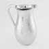 Thumbnail image #1 for American Metalcraft 84 oz Hammered Stainless Steel Bell Pitcher with Ice Guard