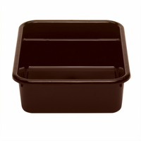 Cambro Cambox 2-Compartment Hi-Gloss Plastic Bus Box