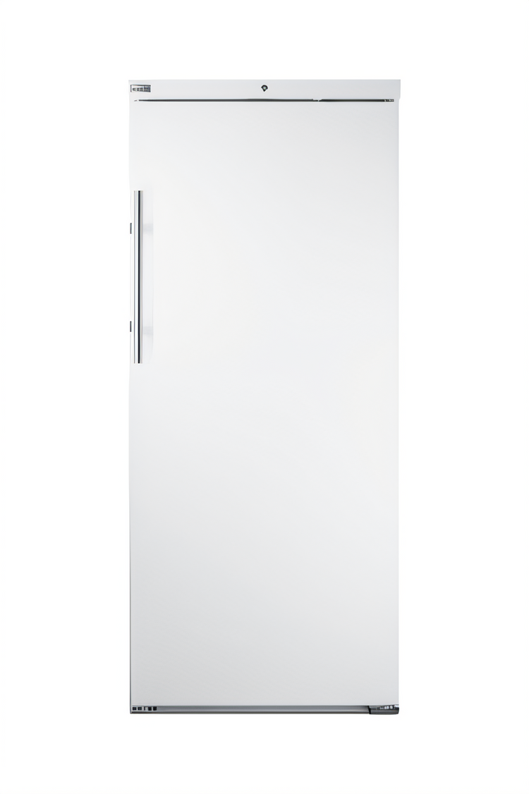Product image #1 for Summit Commercial AFM19W 1-Section Upright Reach-In All-Freezer, 18.3 Cu. Ft., Manual Defrost, White, 115V
