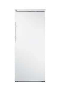 Summit Commercial AFM19W 1-Section Upright Reach-In All-Freezer, 18.3 Cu. Ft., Manual Defrost, White, 115V