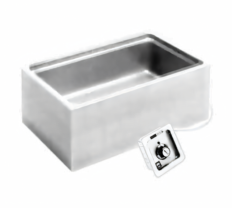 Product image #1 for Bottom-Mount Built-In Electric Round-Corner Hot Well Food Warmer with Auto-Fill, 12 x 20 Pan Opening