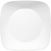 Thumbnail image #1 for Corelle Essentials Square Vitrelle Glass Salad Plate, 9-Inch, White, Case of 24