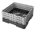 Thumbnail image #2 for Cambro Camrack Full Size 1-Compartment Base Rack with 3 Soft Gray Extenders, Beige