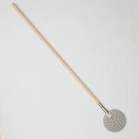 American Metalcraft Round Perforated Stainless Steel Pizza Peel, 45 3/4-Inch Overall Length