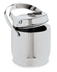 Thumbnail image #1 for Carlisle 1.5 Qt Double-Wall Stainless Steel Ice Bucket with Flat Handle, Hinged Lid, Drain Tray and Tong