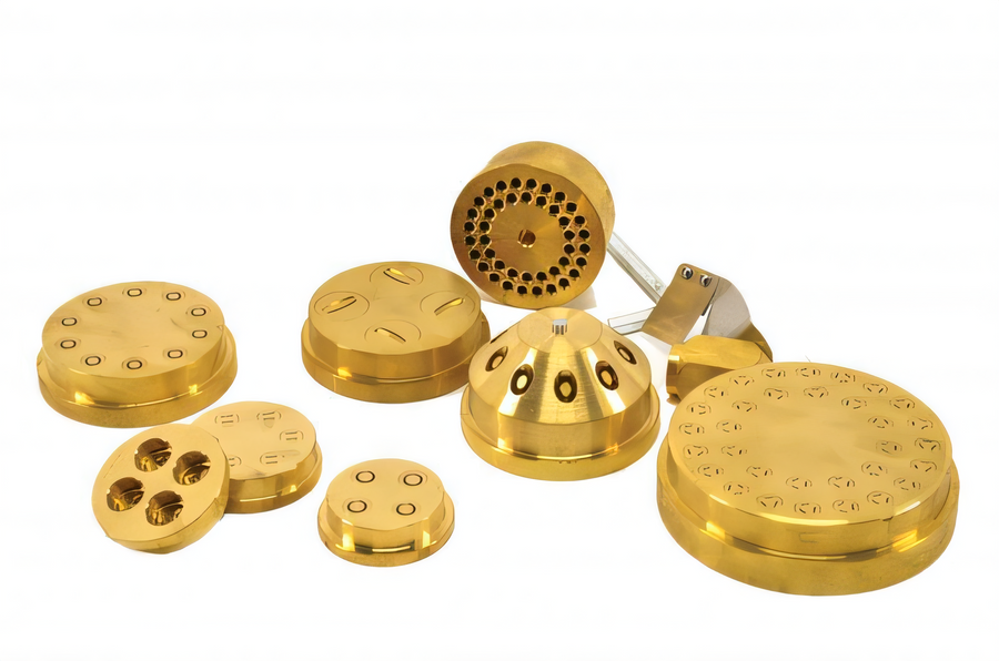 Product image #1 for Brass Fettuccine Pasta Machine Die #28, 9.5 mm