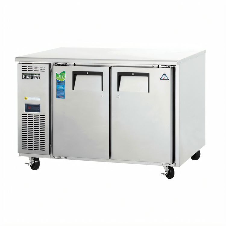 Product image #1 for Everest Refrigeration ETR2 Two-Section Undercounter/Worktop Refrigerator, 47-1/2 Inch Wide, 13.0 Cu. Ft.