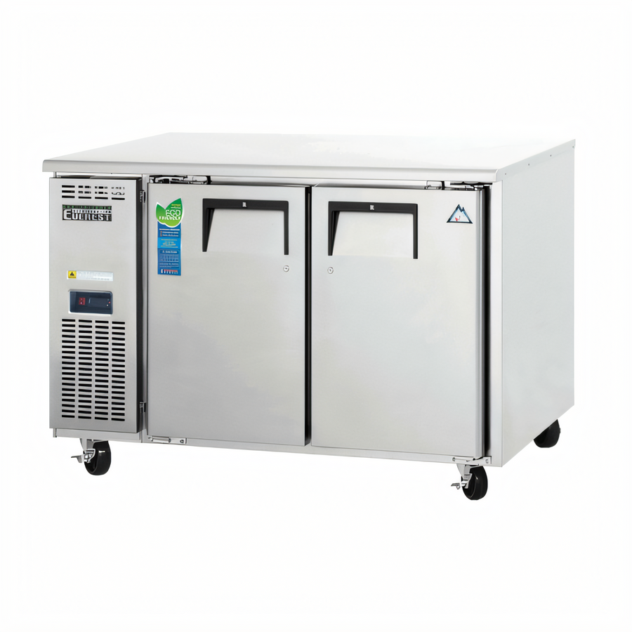 Product image #1 for Everest Refrigeration ETR2 Two-Section Undercounter/Worktop Refrigerator, 47-1/2 Inch Wide, 13.0 Cu. Ft.