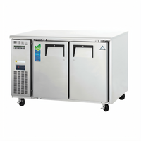 Everest Refrigeration ETR2 Two-Section Undercounter/Worktop Refrigerator, 47-1/2 Inch Wide, 13.0 Cu. Ft.