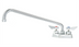 Thumbnail image #1 for Krowne Diamond Series Deck Mount Faucet, 4-Inch Centers, 16-Inch Swing Spout, 1.8 GPM