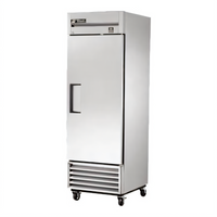 True TS-23-HC One-Section Reach-In Refrigerator with Solid Stainless Steel Door