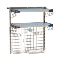 Metro SmartWall Life Two-Shelf Wall-Mounted Starter Kit for Sinks