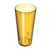 Thumbnail image #1 for Carlisle Stackable 24 oz Amber SAN Tapered Plastic Tumbler