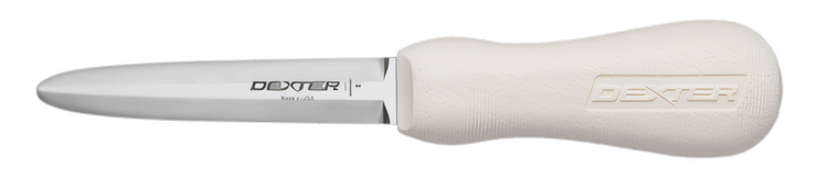 Product image #2 for Dexter Russell Sani-Safe 4-Inch Galveston Oyster Knife with White Polypropylene Handle