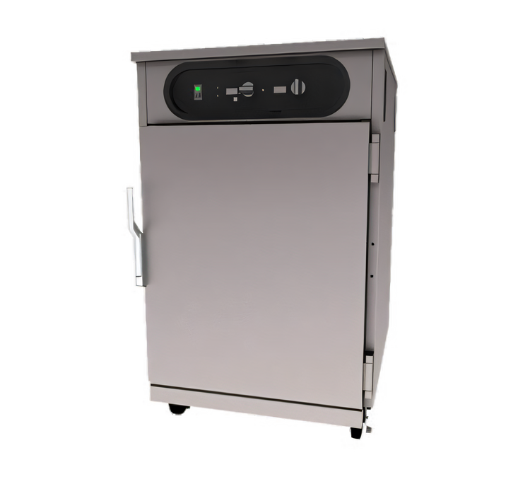 Product image #1 for VaporPro hotLOGIX HL10-8 Half-Height Humidified Holding Cabinet, 1 Compartment, Solid Door, 16 12 x 20 / 8 18 x 26 Pan Capacity