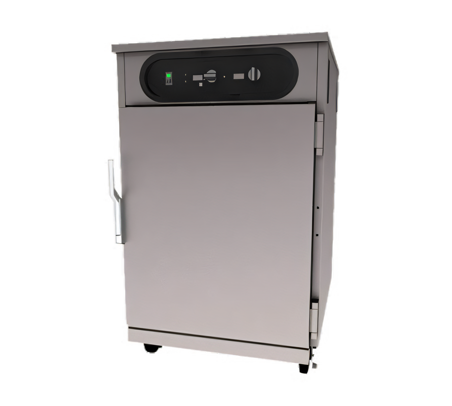 Product image #1 for VaporPro hotLOGIX HL10-8 Half-Height Humidified Holding Cabinet, 1 Compartment, Solid Door, 16 12 x 20 / 8 18 x 26 Pan Capacity