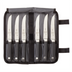 Thumbnail image #1 for Mercer Culinary Genesis 7-Piece Steak Knife Set with 5-Inch Serrated Knives and Storage Roll